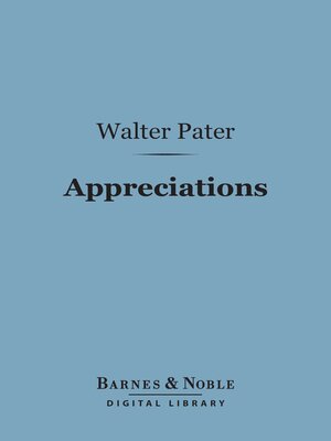 cover image of Appreciations
